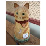 KITTY CAT NESTING DOLL (SOME DAMAGE ON FRONT)