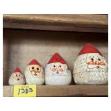 SANTA CLAUSE NESTING DOLLS (SET OF 4)