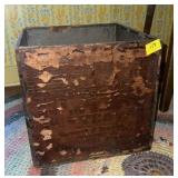 15"x15"x15" WOODEN BOX, NO LID