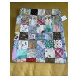 HAND TIED QUILT SUMMER QUILT 72"x64"