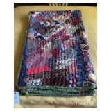 HAND MADE QUILT 84"x66"