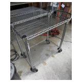 METAL ROLL AROUND CART 32"x44"x18"