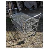 4 WHEEL METAL CART 42"x24"x40"