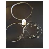 4 CHOKER NECKLACES