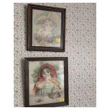 2 ANTIQUE PRINTS