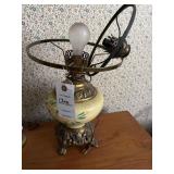 GONE WITH THE WIND STYLE LAMP, CIRCA 1950S