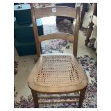 WOVEN SEAT SIDE CHAIR