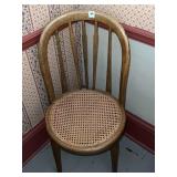 ARROW BACK CANE SEAT SIDE CHAIR