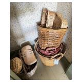 COLLECTION OF ASSORTED BASKETS