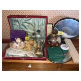 COLLECTION OF ASSORTED DRESSER ITEMS...