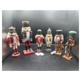 6 8" ASSORTED NUTCRACKERS **SOME DAMAGE**