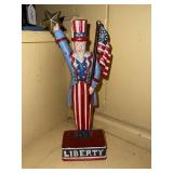 CAST IRON MIDWEST IMPORTERS "LIBERTY" DOORSTOP