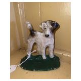CAST IRON REPRODUCTION JACK RUSSELL TERRIER
