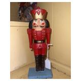 CAST IRON REPRODUCTION NUTCRACKER DOORSTOP