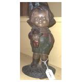 CAST IRON 9.5" HUBLEY DOORSTOP