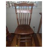 ANTIQUE HITCHCOCK SIDE CHAIR