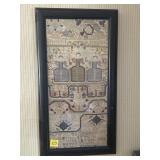FRAMED REPRODUCTION SAMPLER 14"x26"