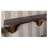 PINE WALL SHELF 28"x10"