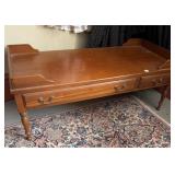MAPLE COFFEE TABLE CIRCA 1960s 45"x20"x19"