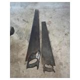 2 HAND SAWS