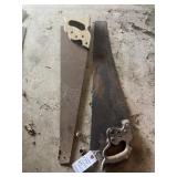 2 HAND SAWS