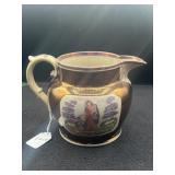 5.5" COPPER LUSTER PITCHER