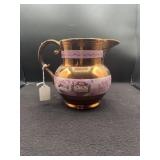 6.5" COPPER LUSTER PITCHER