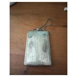 VINTAGE SILVER PLATE LADIES COMPACT