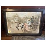 "A DAY IN THE COUNTRY" FRAMED PRINT