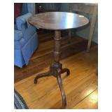 WALNUT CANDLE STAND 17"x29"