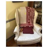 PINNACLE UPHOLSTERED WING BACK CHAIR