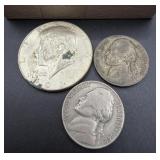 1967 KENNEDY HALF DOLLAR (40%) &......