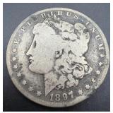 1897-O MORGAN SILVER DOLLAR