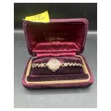 VINTAGE LADIES BULOVA WRIST WATCH W/ ORIGINAL BOX