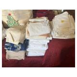 ASSORTED LINENS & THROWS