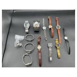 14 ASSORTED LADIES WATCHES - MOST ARE TIMEX