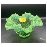 6.5" GREEN OPALESCENT ENGLISH HOB NAIL......