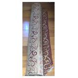 1 LARGE ROLL OF UPHOLSTERY FABRIC
