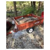 TRAC VAC YARD WAGON & HAND MADE YARD WAGON