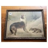 3 FRAMED ANTIQUE PRINTS