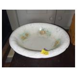 17" DECORATED BOWL FOR BOWL & PITCHER SET