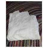 ANTIQUE BED COVERLET