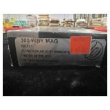 20 ROUNDS WEATHERBY SELECT 300 WBY MAG AMMO - 20 ROUNDS WEATHERBY SELECT 300 WBY MAG AMMO -