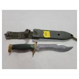AITOR 12" FIXED BLADE KNIFE W/ SHEATH AITOR 12" FIXED BLADE KNIFE W/ SHEATH