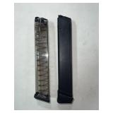 (2) 30 RD GLOCK 9MM MAGAZINES (2) 30 RD GLOCK 9MM MAGAZINES