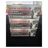 60 ROUNDS WINCHESTER 6.5 CREEDMOOR AMMUNITION - 60 ROUNDS WINCHESTER 6.5 CREEDMOOR AMMUNITION -