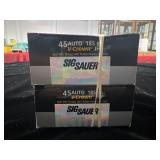 40 ROUNDS SIG SAUER ELITE DEFENSE .45 AUTO AMMO - 40 ROUNDS SIG SAUER ELITE DEFENSE .45 AUTO AMMO -