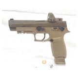 SIG SAUER P320 M17 - 9 MM SEMI AUTO PISTOL SIG SAUER P320 M17 - 9 MM SEMI AUTO PISTOL