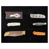 (6) ASSORTED POCKET KNIVES: COCA-COLA OVAL NOVELTY (6) ASSORTED POCKET KNIVES: COCA-COLA OVAL NOVELTY
