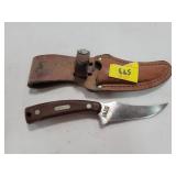 OLD TIMER/SCHRADE 152 FIXED BLADE KNIFE W/ OLD TIMER/SCHRADE 152 FIXED BLADE KNIFE W/